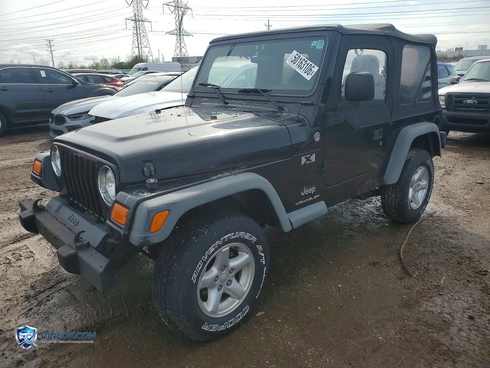 2006 JEEP WRANGLER X – Lot 50163106 auction photo