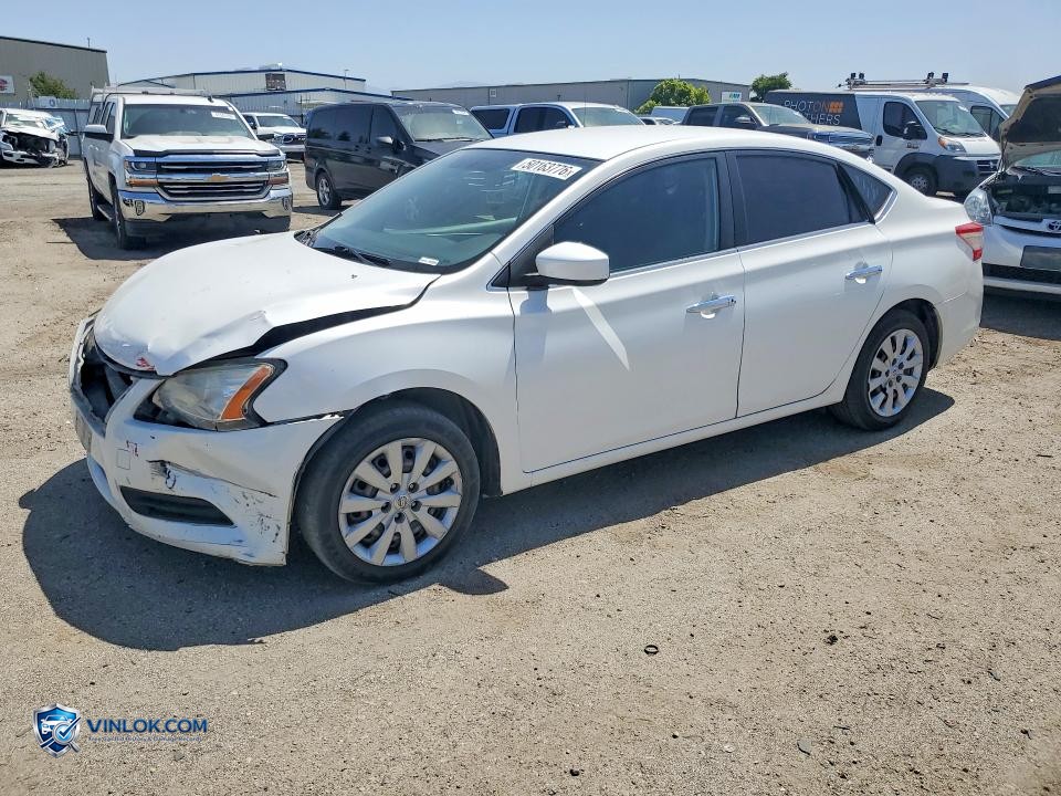 2014 NISSAN SENTRA SV – Lot 50163776 auction photo