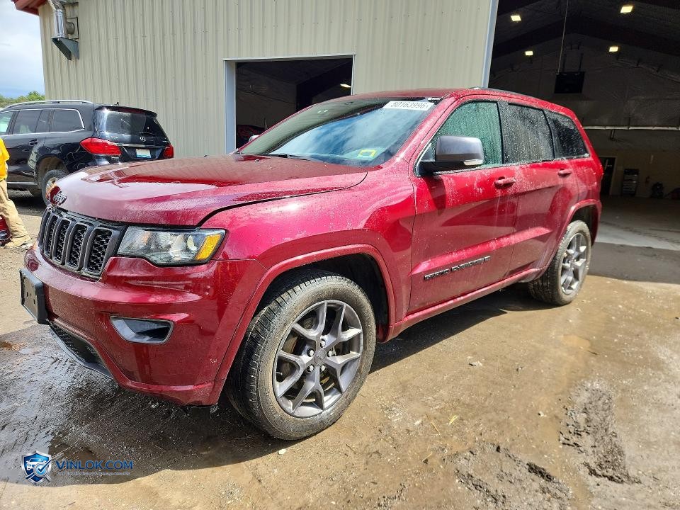 2021 JEEP GRAND CHEROKEE LIMITED – Lot 50163996 auction photo