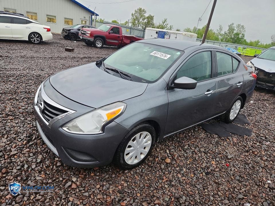 2018 NISSAN VERSA SV – Lot 50171576 auction photo