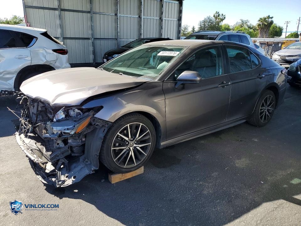 2021 TOYOTA CAMRY SE – Lot 50172076 auction photo