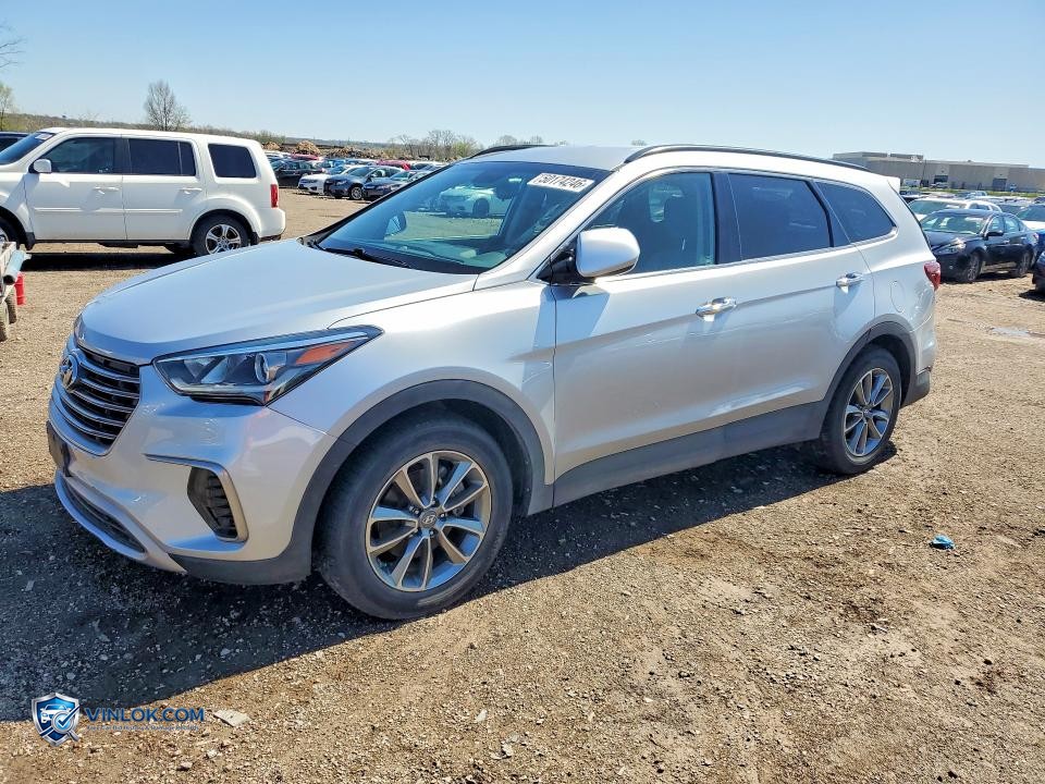 2017 HYUNDAI SANTA FE SE – Lot 50174246 auction photo