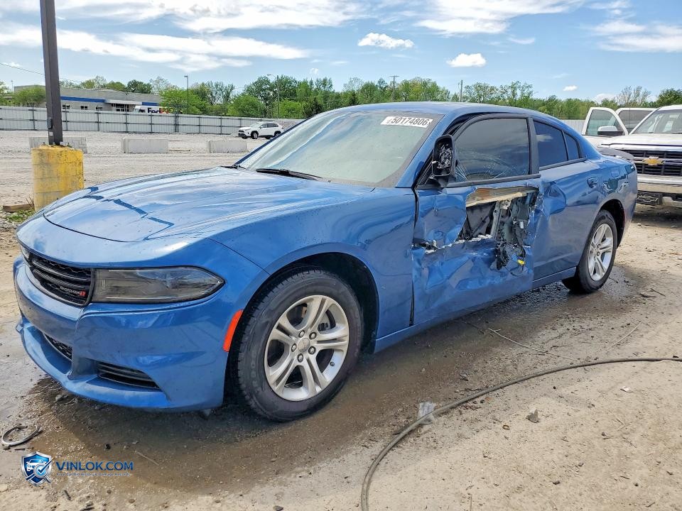 2022 DODGE CHARGER SXT – Lot 50174806 auction photo