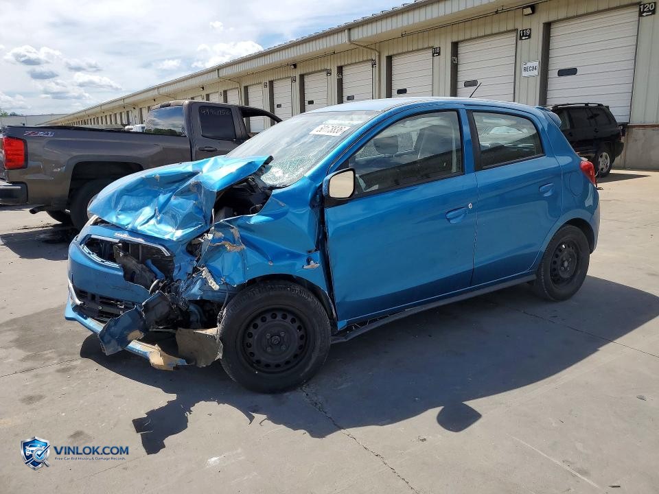 2019 MITSUBISHI MIRAGE ES – Lot 50178836 auction photo