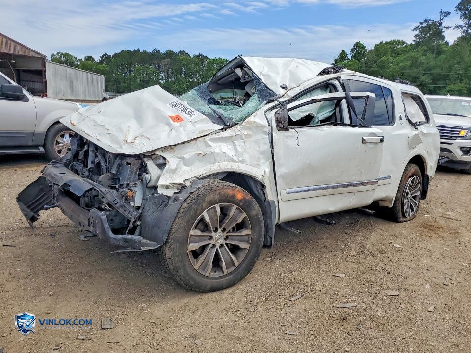 2015 NISSAN ARMADA SL – Lot 50179636 auction photo