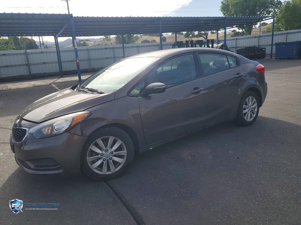 2014 KIA FORTE LX – Lot 50185476 auction photo