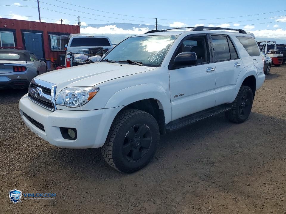 2007 TOYOTA 4RUNNER SR5 – Lot 50186696 auction photo