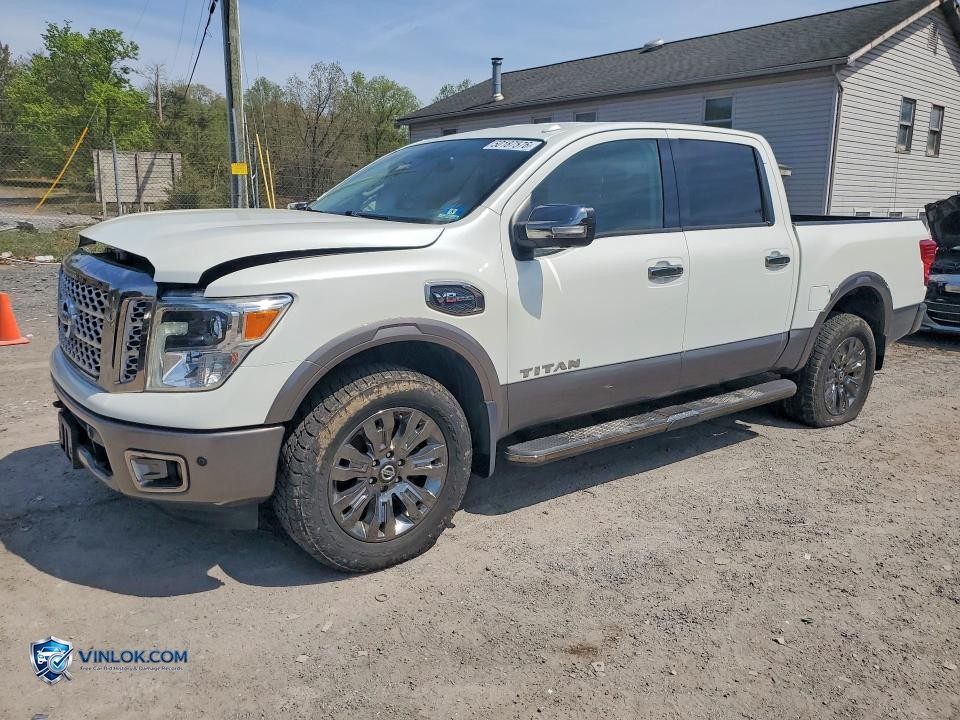 2017 NISSAN TITAN PLATINUM RESERVE – Lot 50187576 auction photo