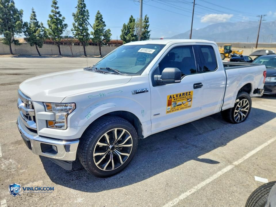 2017 FORD F150 SUPER CAB – Lot 50188246 auction photo