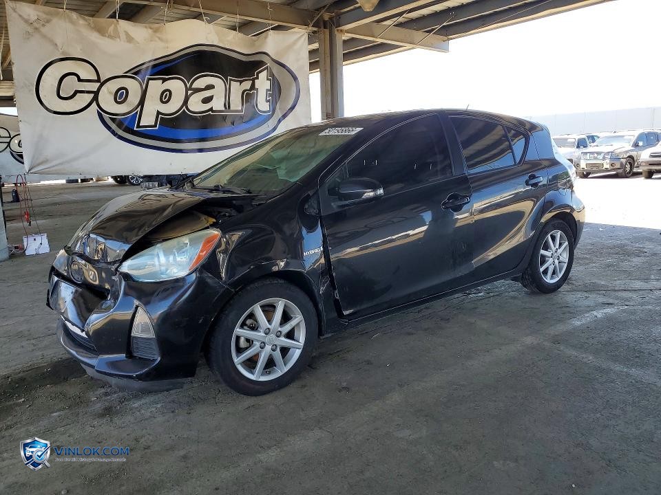2012 TOYOTA PRIUS C THREE – Lot 50195866 auction photo