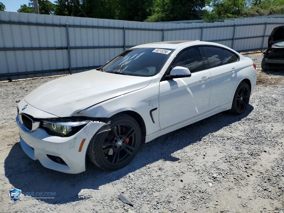 2018 BMW 430XI GRAN COUPE – Lot 50215256 auction photo