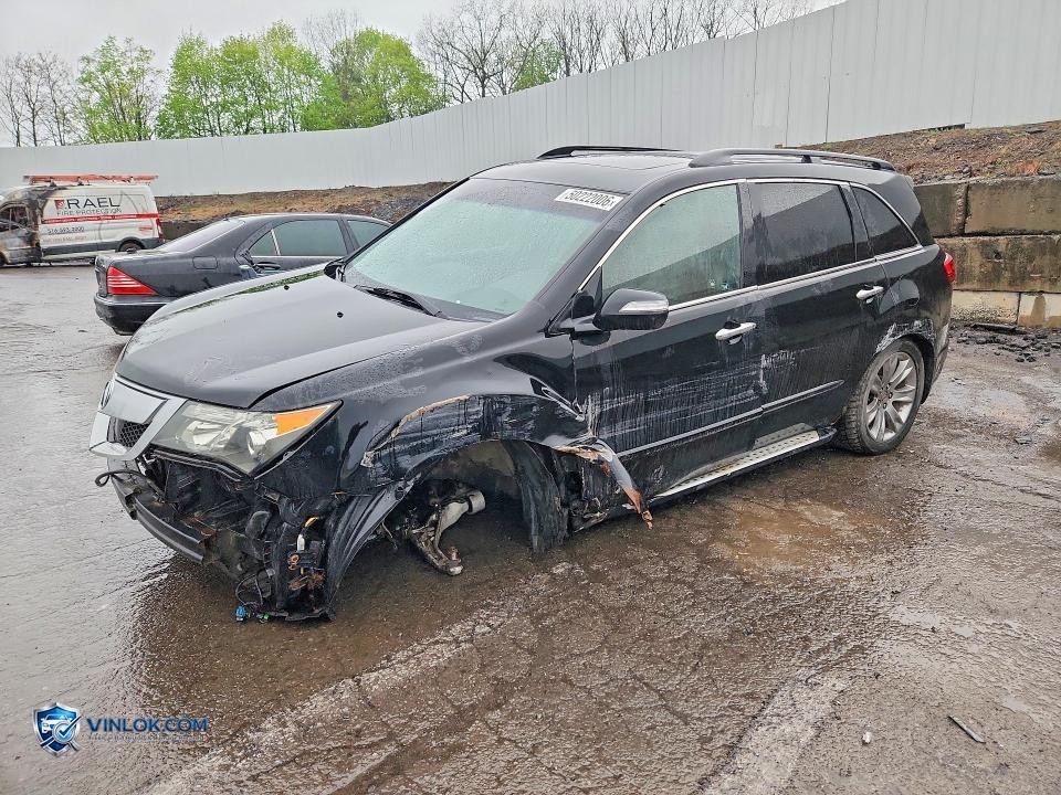 2011 ACURA MDX ADVANCE – Lot 50222006 auction photo