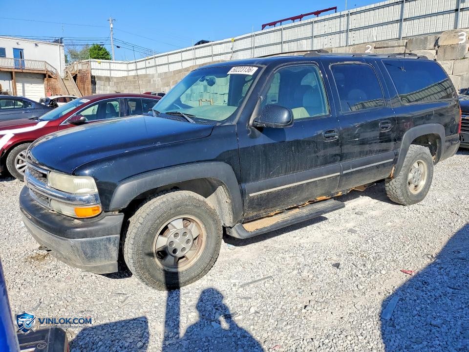 2001 CHEVROLET SUBURBAN K1500 – Lot 50223136 auction photo