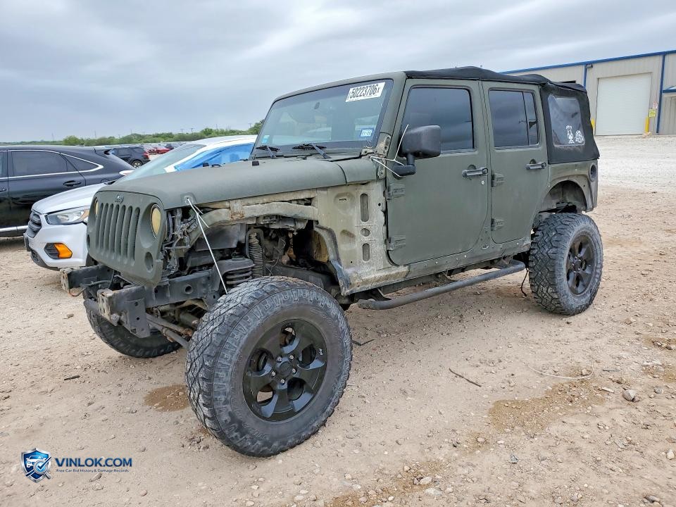 2015 JEEP WRANGLER UNLIMITED RUBICON – Lot 50223706 auction photo
