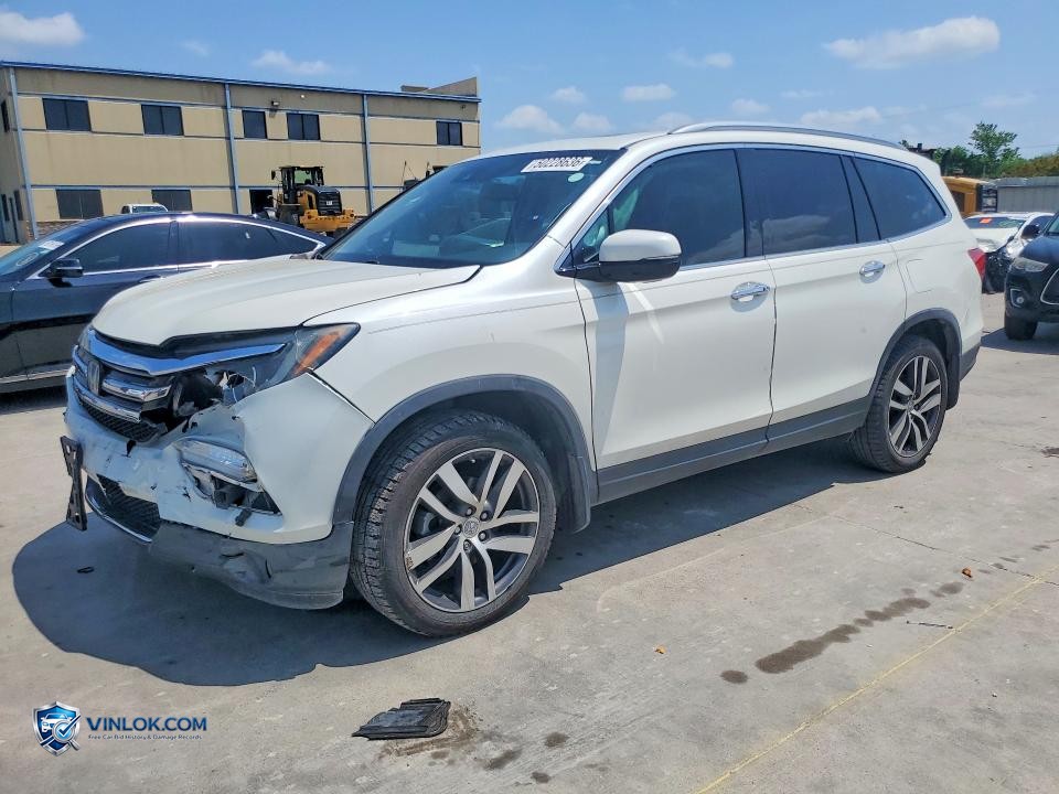 2016 HONDA PILOT TOURING – Lot 50228636 auction photo