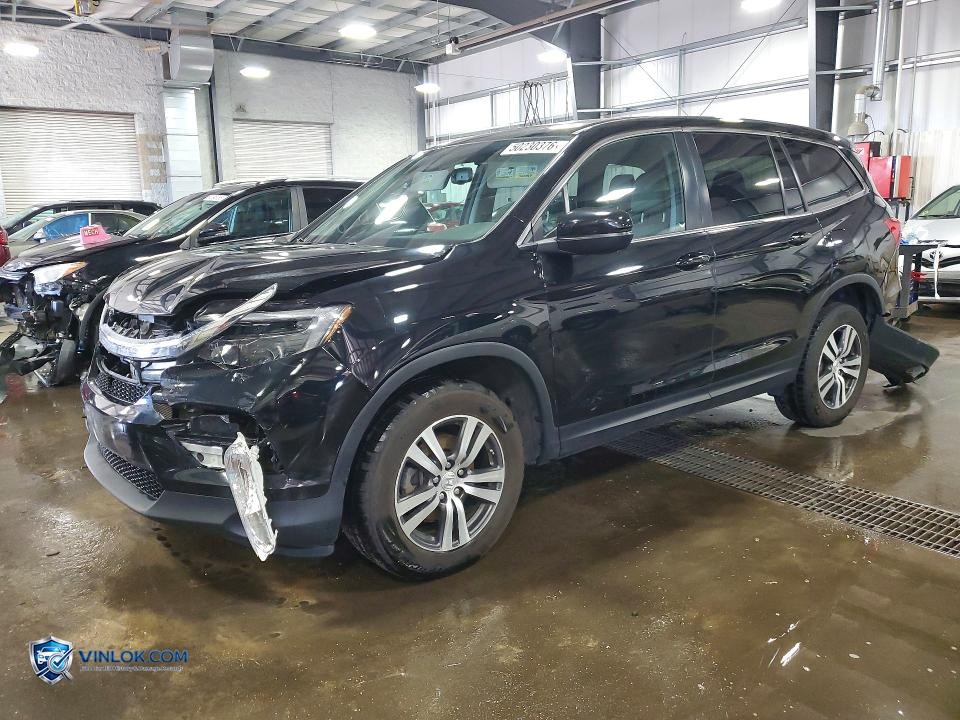 2016 HONDA PILOT EXL – Lot 50230376 auction photo
