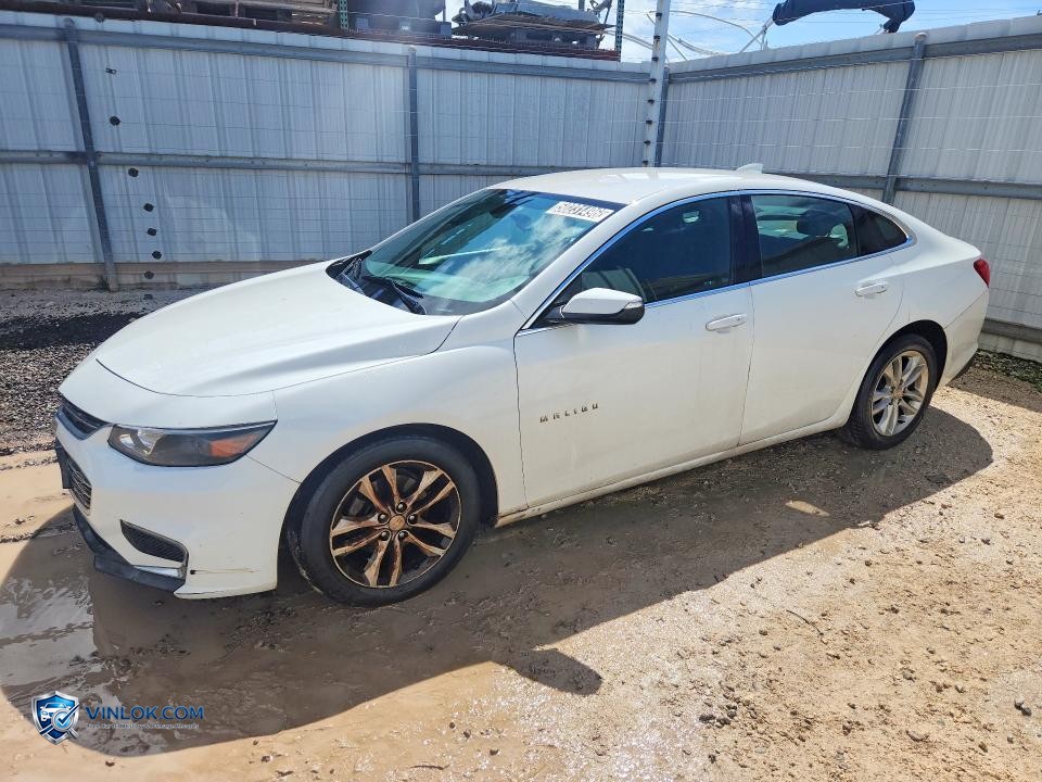 2017 CHEVROLET MALIBU LT – Lot 50231496 auction photo