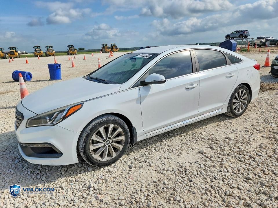 2015 HYUNDAI SONATA – Lot 50233646 auction photo