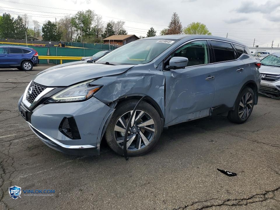 2022 NISSAN MURANO SL – Lot 50238646 auction photo