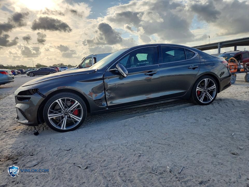 2025 GENESIS G70 2.5T SPORT PRESTIGE – Lot 50238796 auction photo