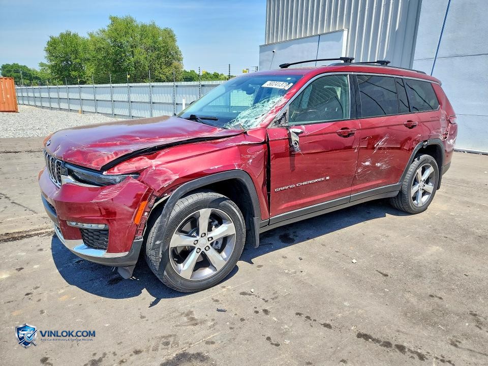 2021 JEEP GRAND CHEROKEE L LIMITED – Lot 50241376 auction photo