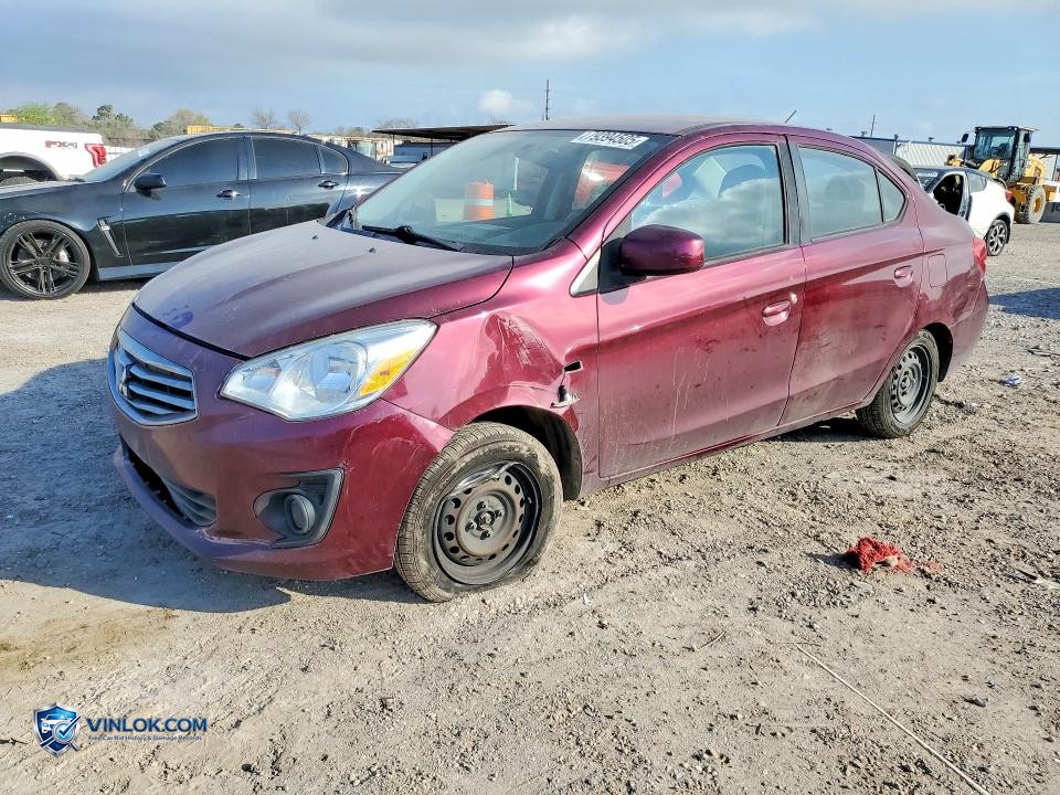 2018 MITSUBISHI MIRAGE – Lot 50241446 auction photo