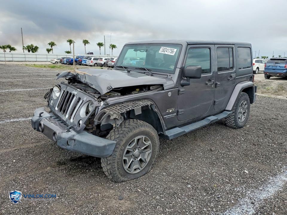 2016 JEEP WRANGLER UNLIMITED SAHARA – Lot 50241756 auction photo