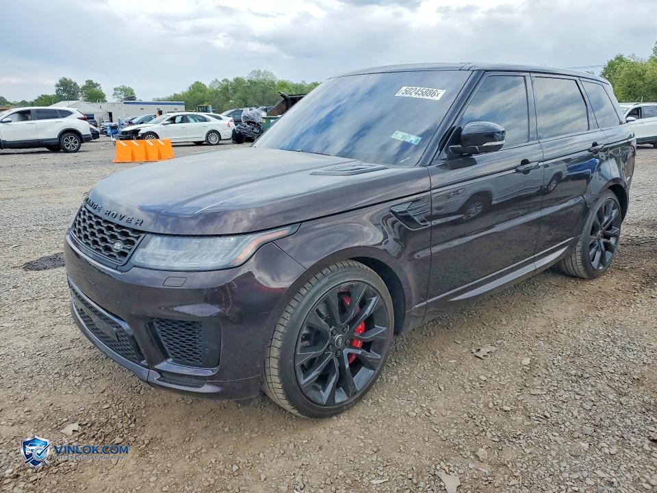 2020 LAND ROVER RANGE ROVER SPORT HST – Lot 50245886 auction photo
