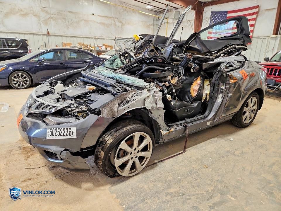 2014 NISSAN MURANO CROSSCABRIOLET – Lot 50252236 auction photo