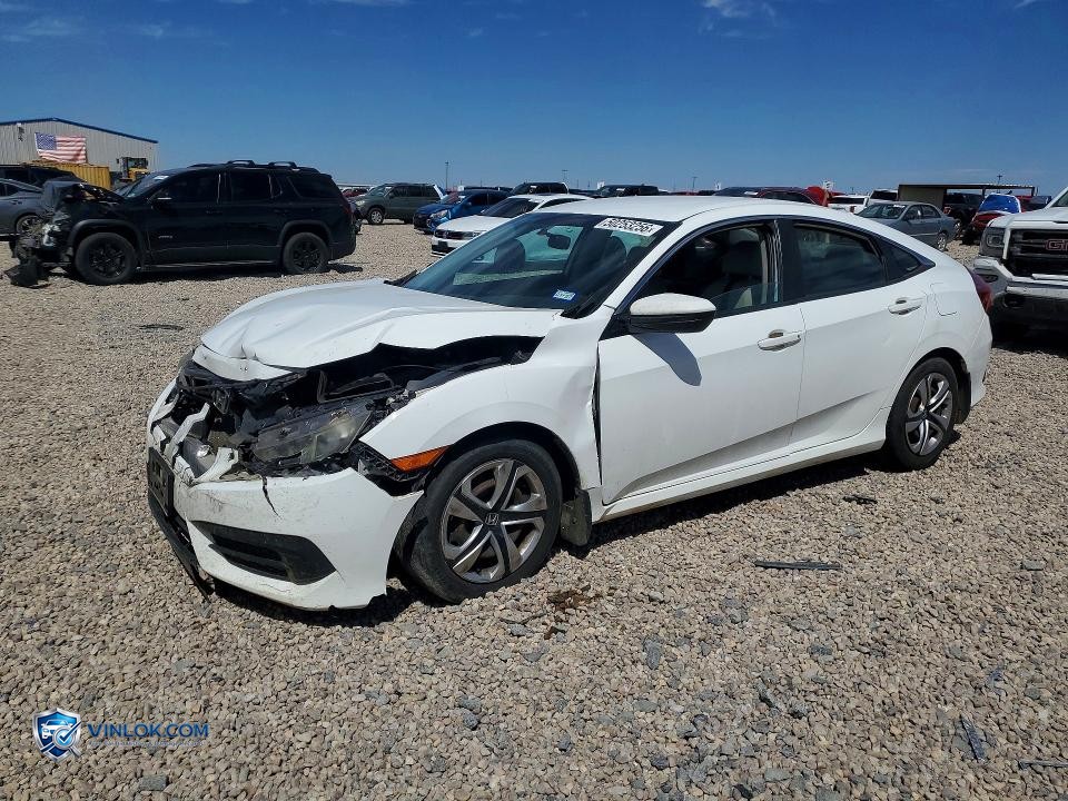 2017 HONDA CIVIC LX – Lot 50253256 auction photo
