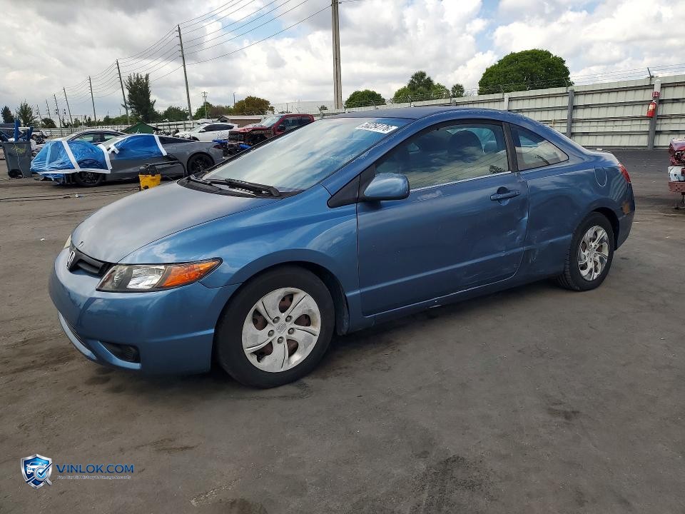 2007 HONDA CIVIC LX – Lot 50254176 auction photo