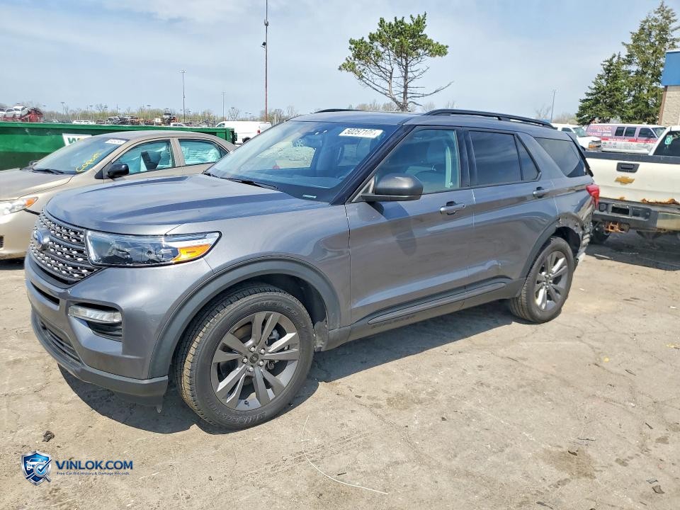 2021 FORD EXPLORER XLT – Lot 50257106 auction photo