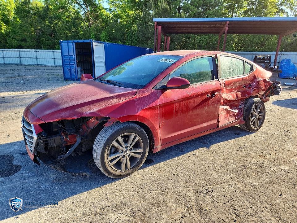 2018 HYUNDAI ELANTRA SEL – Lot 50267746 auction photo