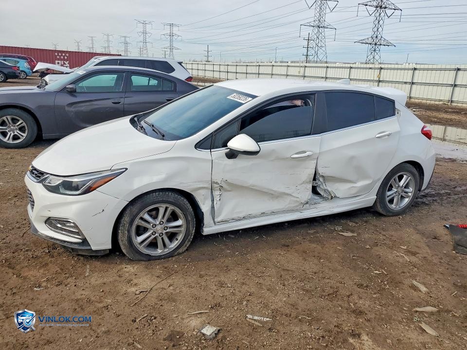 2017 CHEVROLET CRUZE LT – Lot 50269226 auction photo