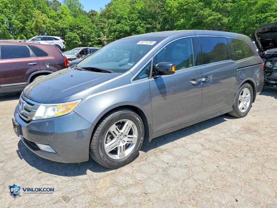 2012 HONDA ODYSSEY TOURING – Lot 50274296 auction photo