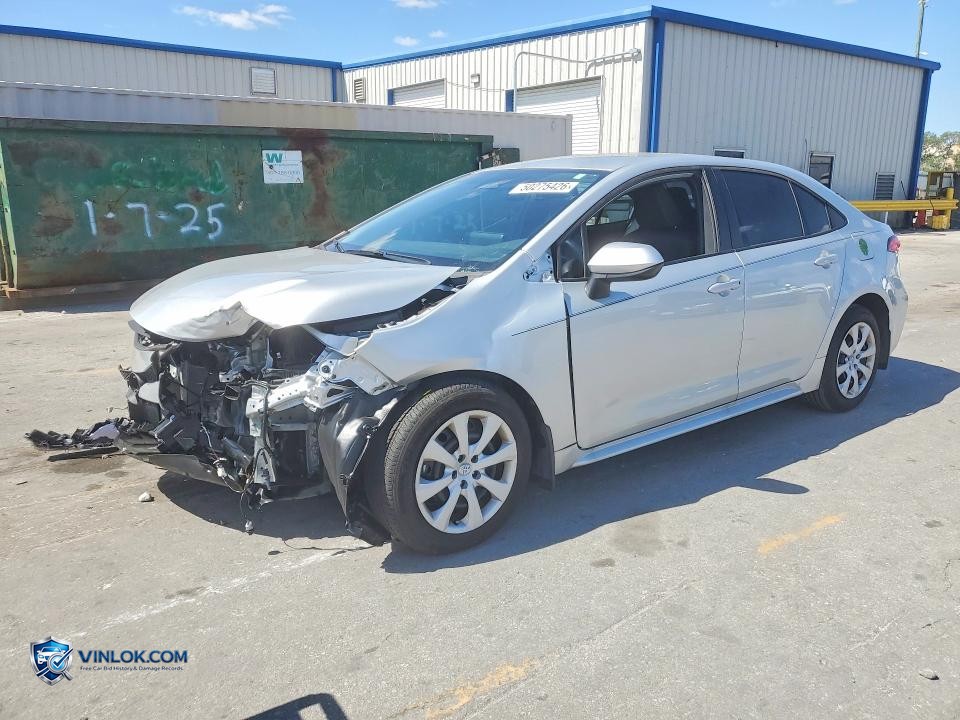 2025 TOYOTA COROLLA LE – Lot 50275426 auction photo