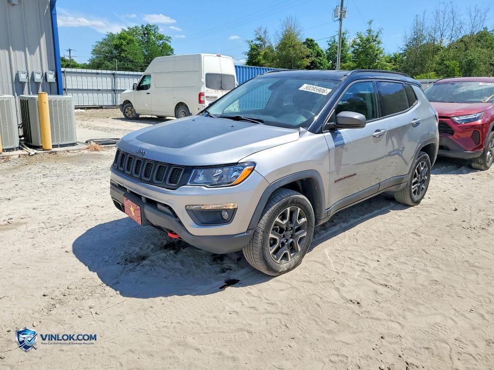 2020 JEEP COMPASS TRAILHAWK – Lot 50285906 auction photo