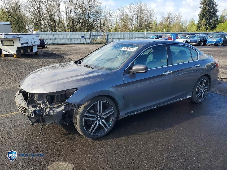 2017 HONDA ACCORD SPORT – Lot 50295276 auction photo
