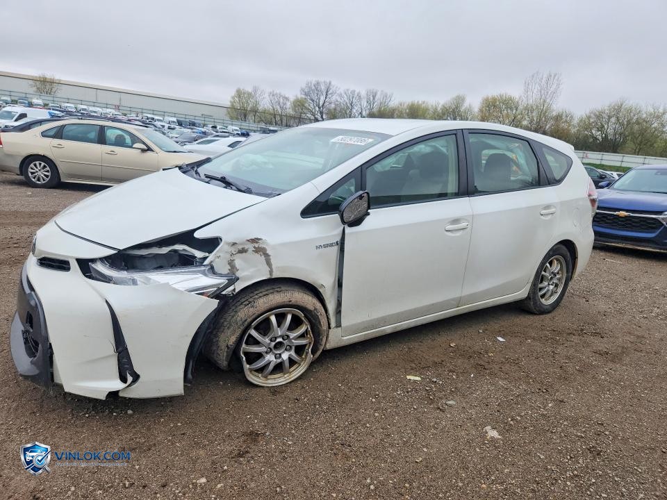 2015 TOYOTA PRIUS V TWO – Lot 50297086 auction photo