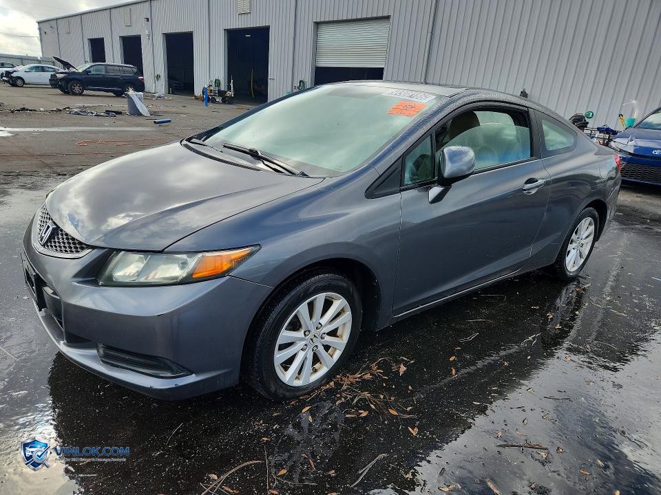 2012 HONDA CIVIC EX – Lot 50308186 auction photo
