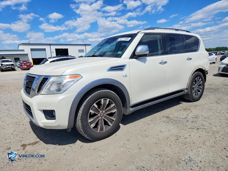 2017 NISSAN ARMADA SL – Lot 50311936 auction photo