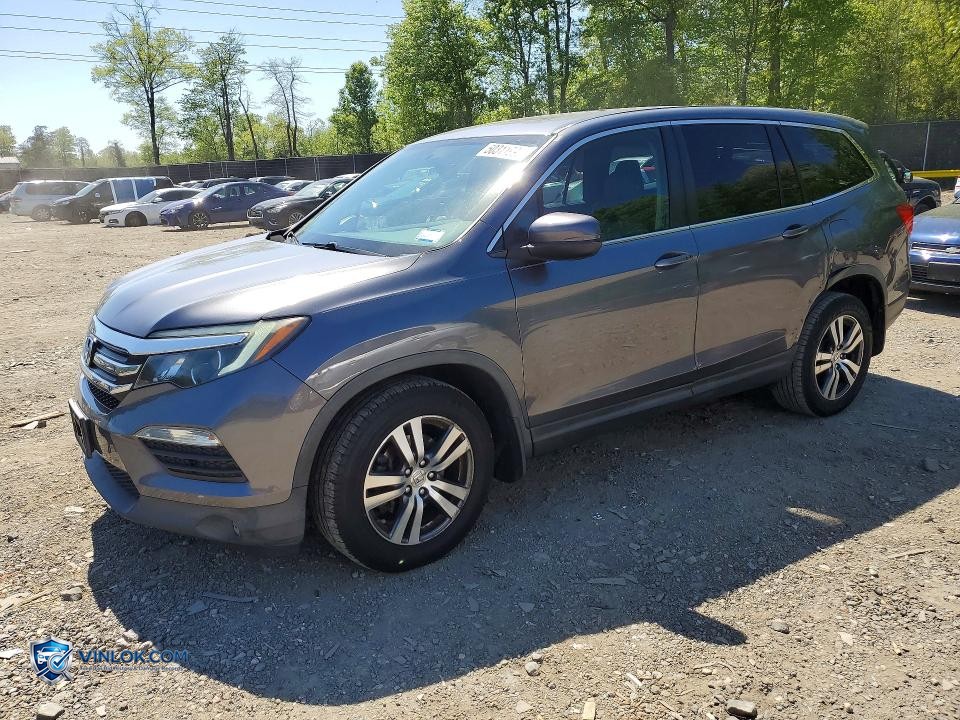 2016 HONDA PILOT EXLN – Lot 50311996 auction photo