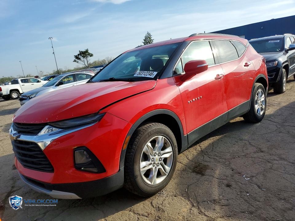 2020 CHEVROLET BLAZER 2LT – Lot 50312246 auction photo
