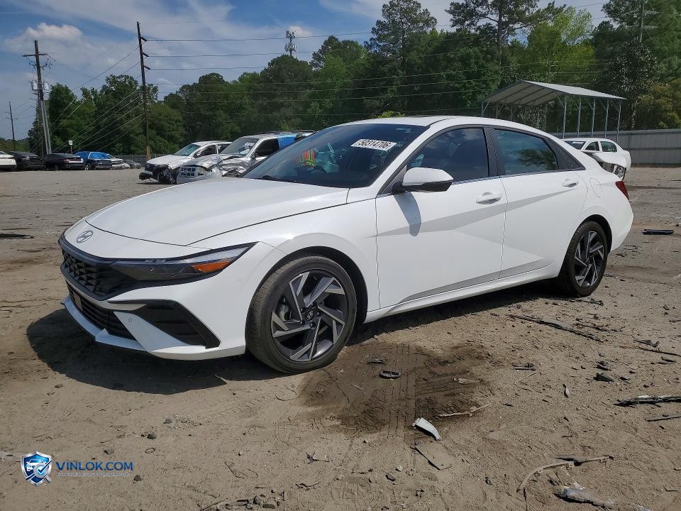 2024 HYUNDAI ELANTRA HYBRID LIMITED – Lot 50314706 auction photo