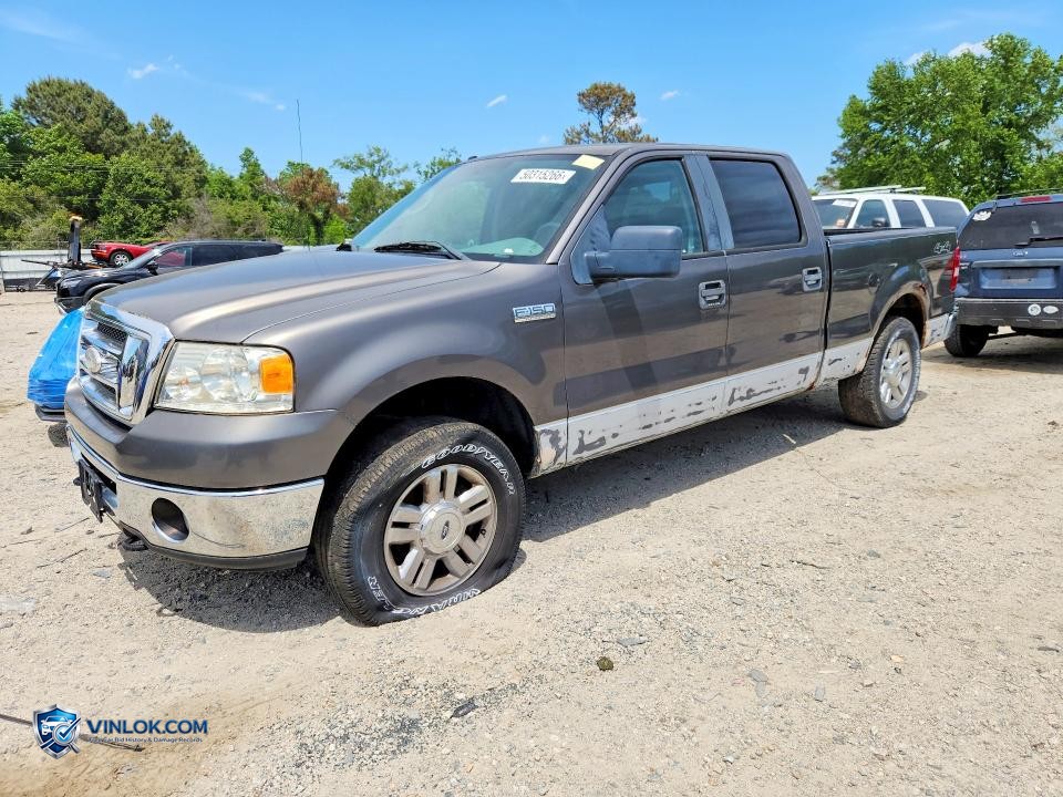 2008 FORD F150 SUPERCREW – Lot 50315266 auction photo
