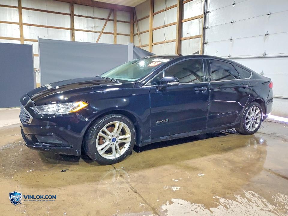 2018 FORD FUSION SE HYBRID – Lot 50321316 auction photo