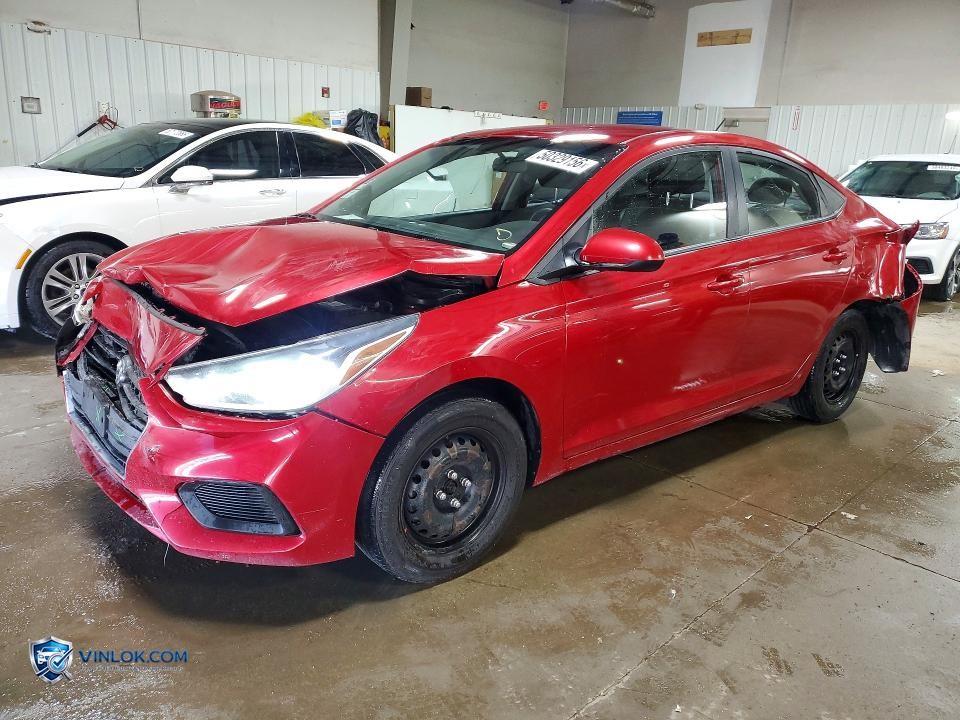2018 HYUNDAI ACCENT SE – Lot 50329156 auction photo