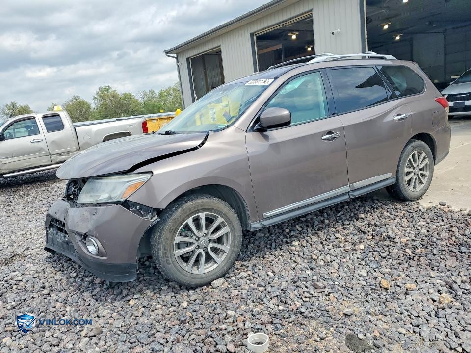 2014 NISSAN PATHFINDER SL – Lot 50331136 auction photo