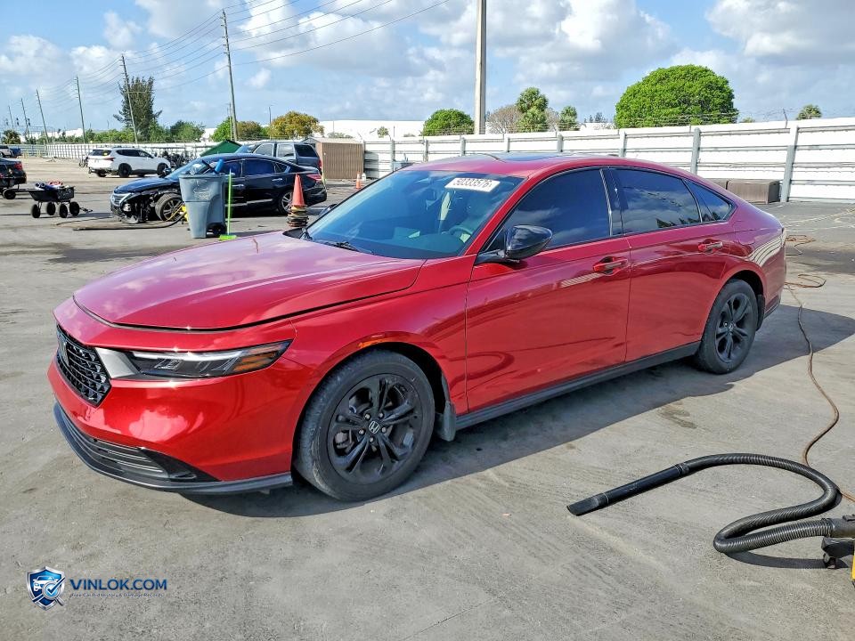 2025 HONDA ACCORD SE – Lot 50333576 auction photo
