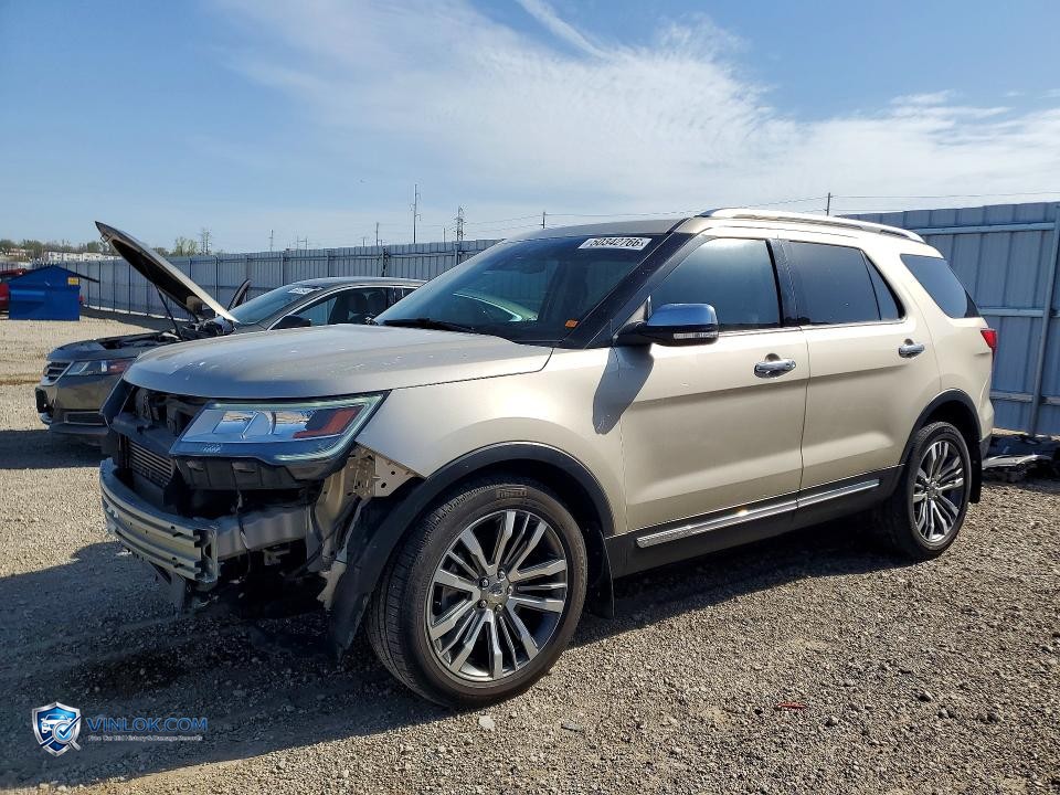 2017 FORD EXPLORER PLATINUM – Lot 50342766 auction photo